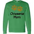 thumbnail image 3 of Inktastic Chiweenie Mom Paw Print Long Sleeve T-Shirt, 3 of 5