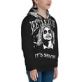 thumbnail image 3 of Kids Beetlejuice Pullover Hoodie Realistic 3d Print Graphic Hooded Sweatshirts With Drawstring, 3 of 8