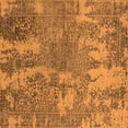 thumbnail image 1 of Ahgly Company Indoor Square Oriental Orange Industrial Area Rugs, 3' Square, 1 of 4