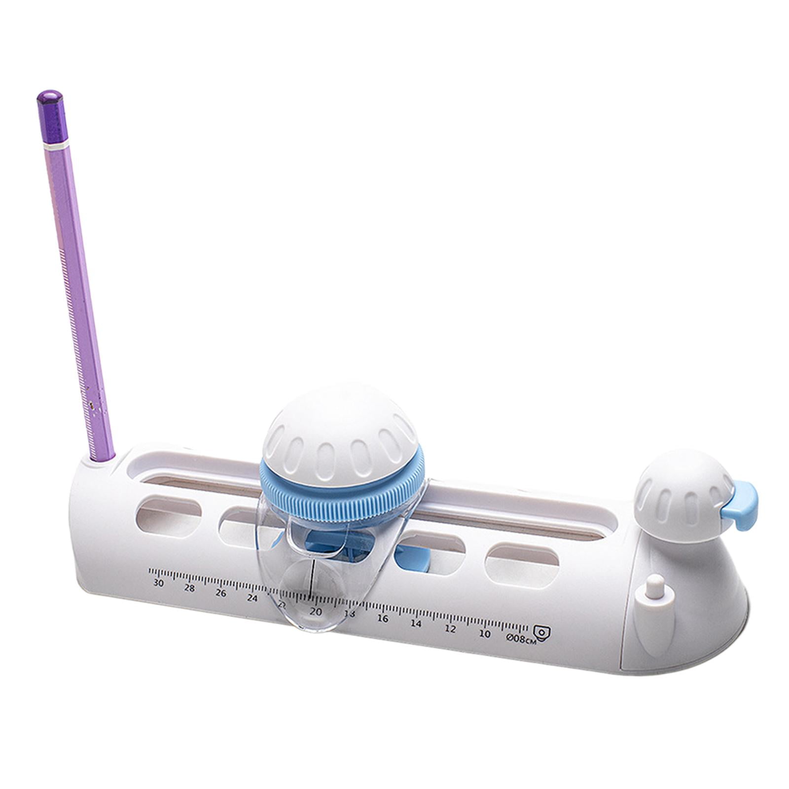 Adjustable Rotary Circle Cutter ,3"12" Safety Circular Paper Cutter