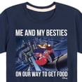 thumbnail image 3 of Disney - Darkwing Duck - Me & My Bestie Getting Food - Toddler & Youth Short Sleeve Graphic T-Shirt, 3 of 5