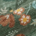 thumbnail image 7 of YOUFORTONG 2'6"x12' Washable Floral Scalloped Hallway Runner Rug, Non Slip Soft Thin Floor Mat for Farmhouse Kitchen Entryway Bathroom Bedroom Laundry Living Room,Green, 7 of 7