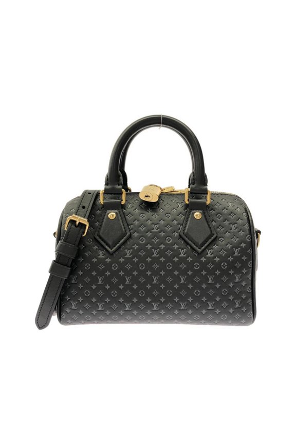 Pre-Owned Louis Vuitton Nanogram Speedy Bandoulire 20cm M22595 Boston Bag