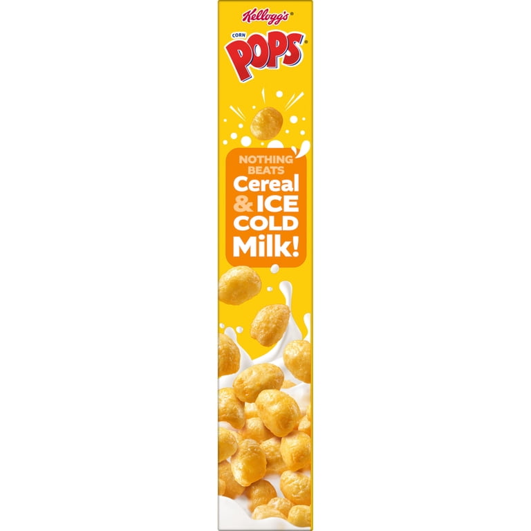 Kellogg's Corn Pops Original Breakfast Cereal, 8 Vitamins and