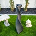 thumbnail image 5 of XBrand 39 Freestanding Sculptural Modern Twisted Pilar Water Fountain, 5 of 11