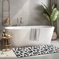 thumbnail image 2 of Black White Cow Pattern Kitchen Rug Mat,Kitchen Runner Rugs Non Skid Washable,Decorative Kitchen Floor Mats for Kitchen,Sink,Laundry,17"x47.2", 2 of 7