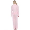 thumbnail image 4 of White Mark Women's Long Sleeve Pajama Set, 4 of 4