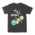 thumbnail image 1 of NASA Planets Black Small T-Shirt, 1 of 2