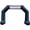 Black, variant on Sewinfla Outdoor Inflatable Race Archway Black 20ft & 2 Interchangeable Banners Advertising Commerce
