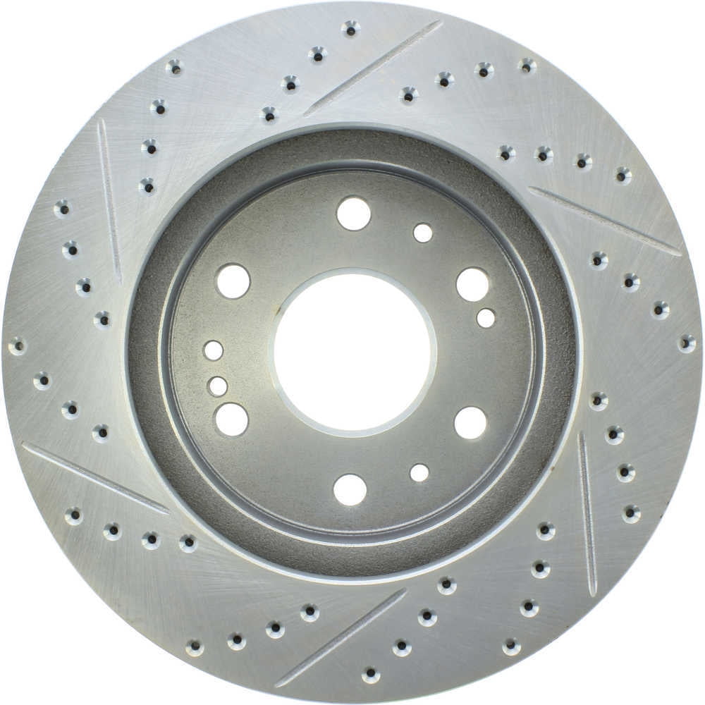 StopTech Select Sport 07-11 GM Silverado 1500 Slotted and Drilled Left Front Rotor Fits select: 2005-2019 CHEVROLET SILVERADO, 2007-2018 CHEVROLET TAHOE
