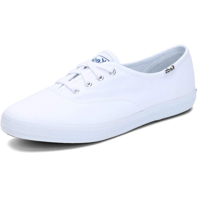 Sneaker Keds Champion de lona blanca para mujer, talla 8