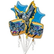 Batman Birthday Balloon Bouquet - 5 Batman Balloons