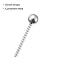 thumbnail image 4 of 4" Metal Cocktail Toothpicks Round Bead Drink Picks Cocktail Skewers 12Pack, 4 of 6