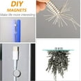 thumbnail image 4 of Small Magnets 8 x 2mm Round Neodymium Magnets Fridge Magnets Small Extra Strong Magnets 20 Pcs Mini Magnets for Whiteboard Craft Home Kitchen Office School, 4 of 4