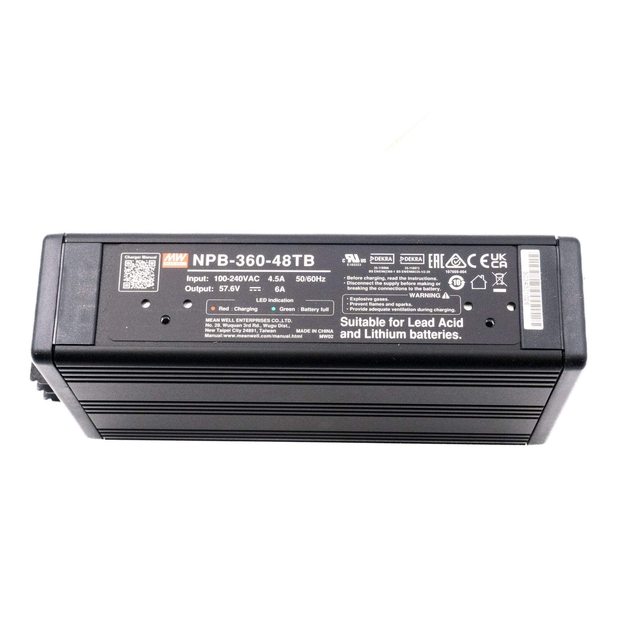 Mean Well NPB-360-48TB Battery Charger 360W 48V Terminal Block