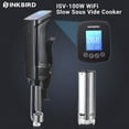 thumbnail image 2 of WiFi Slow Cookers,Sous Vide Precision Cooker,Thermal Immersion Circulator 1000 W, Precise Cooker with Recipes on APP, 2 of 11