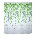 thumbnail image 1 of // Home Window Decorative Curtain  Printed Plants Sheer for Living Room  Easy to Install, 1 of 9