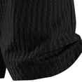 thumbnail image 3 of hlysgo Men's Big and Tall Shorts Linen Lightweight Comfy Cozy Short Summer Beach Breathable Short with Pockets Black,XL, 3 of 4