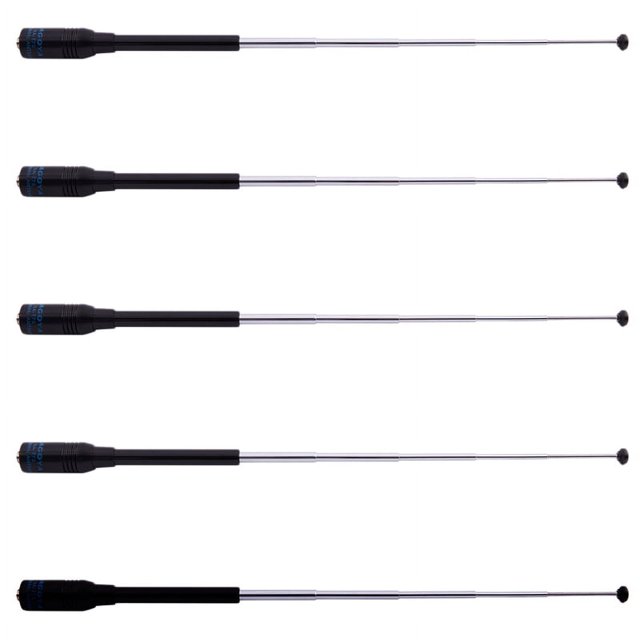 6X NA-773 SMA-F Antena de Doble Frecuencia PortÁtil para UV-5R UV-3R Radio Baofeng