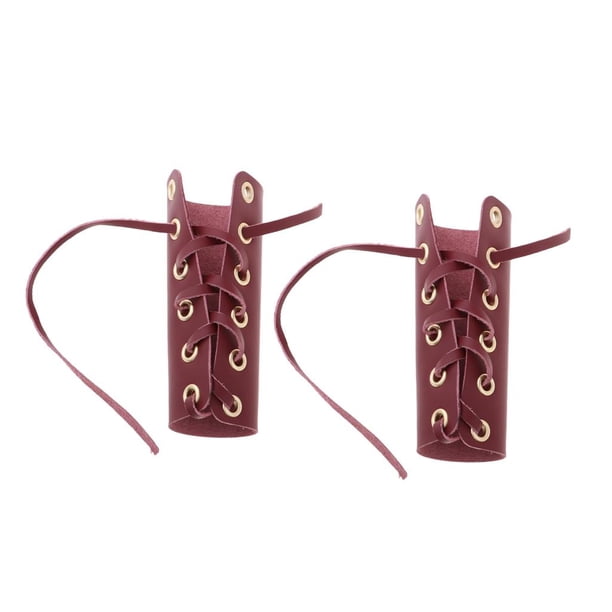 Juego de fundas acolchadas de cuero sintético para manillar de motocicleta con amortiguación de vibraciones. rojo