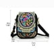 thumbnail image 5 of Bolso De Hombro Para Mujer, Bolso De Viaje, Bandolera Con Bordado Floral Vintage, Bolso Con Tapa Para Monedas, Bolso Con Cremallera Monstrate AP007590-01, 5 of 5