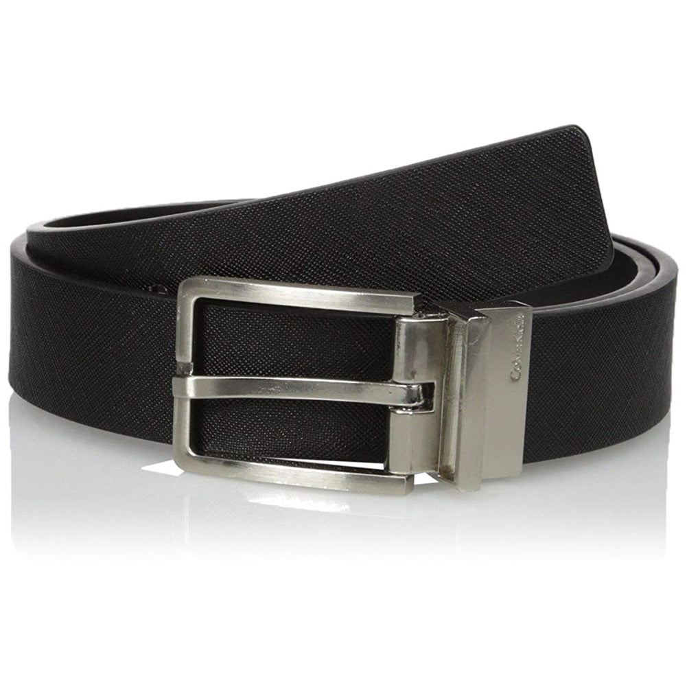 calvin klein men's reversible leather belt