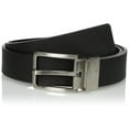 thumbnail image 2 of Calvin Klein Men's 7545696 Smooth Leather 32mm Twist Reversible Belt Black Bn 40, 2 of 2