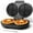 Belgian Waffle Maker (Graphite), variant on Double Belgian Waffle Maker Thick  2 X 6" Round Belgium Iron Waflera Electrica With Non-stick Plates 1200w For & Family Breakfast Graphite