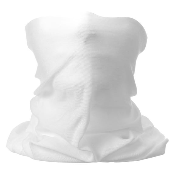 Uxcell Summer Cooling Neck Gaiter Unisex Sun Protect Face Mask, White