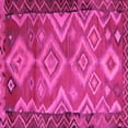 thumbnail image 1 of Ahgly Company Indoor Square Southwestern Pink Country Area Rugs, 7' Square, 1 of 4