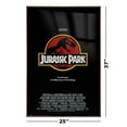 thumbnail image 3 of Jurassic Park - Framed Movie Poster (Regular Style) (Size: 24" X 36") (Shiny Copper Aluminum Frame), 3 of 6
