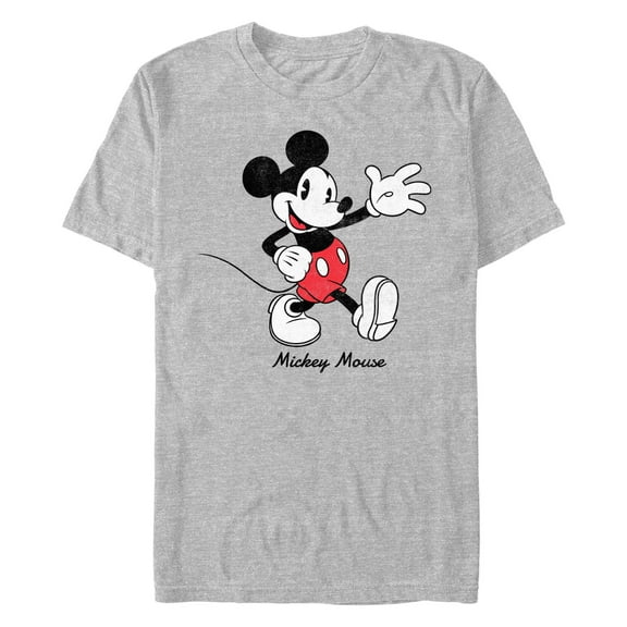 Men's Mickey & Friends Elegant Mouse Pose Graphic T-Shirt