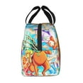 thumbnail image 4 of Lsque Scooby-Doo Print Insulated Lunch Bag with Thick Aluminum Foil Lunch Tote Bag with Front Pocket for Men and Women, Ideal for Work, School, Picnics, and Travel, 4 of 8