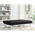 thumbnail image 3 of Serta Chelsea Modern Full Futon, Black Fabric, 3 of 8