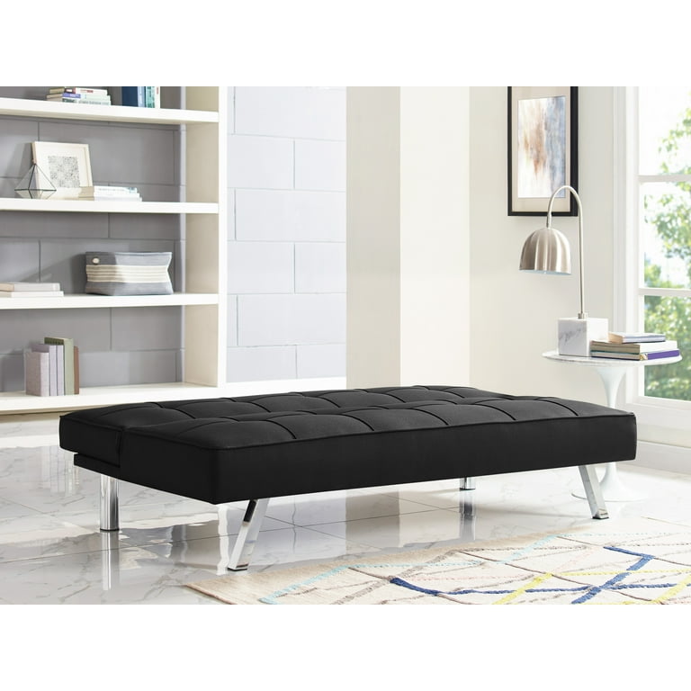 Serta Charlie Black Convertible Sofa