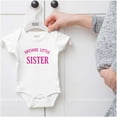 thumbnail image 5 of Cute Little Sister Younger Sibling Bodysuit Jumper Girls Infant Baby Brisco Brands 24M, 5 of 6