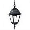 thumbnail image 2 of 4006BK-Acclaim Lighting-Builders Choice - One Light Outdoor hanging Lantern Matte Black Finish with, 2 of 2