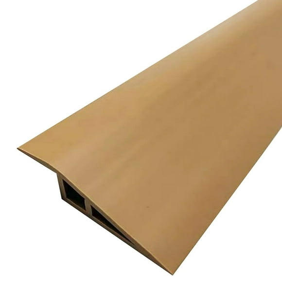 10/15mm Floor Transition Strip Self-Adhesive Waterproof PVC Cuttable Wear-resistant Sealing  Carpet to Tile Floor Doorway Threshold Strip Home Supplies