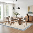 thumbnail image 2 of Washable Rugs for Living ROM 8 x 10 Large Area Rug Farmhouse Floral Bordered Bedroom Carpet Indoor Non-Slip Nursery Mat Soft Non Shedding Stain Resistant Carpet for Dining Room, Beige, 2 of 8