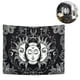 thumbnail image 2 of Tapiz de sol y luna Sol ardiente con tapiz de estrella Tapiz psicodélico Tapiz místico Tapiz colgante de pared Xemadio 2034792-3, 2 of 9