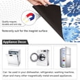thumbnail image 2 of Dailycode Dishwasher Magnet Cover Magnetic Fridge Door Cover Home Kitchen Decor, Indigo Tie Dye, 23"x 26", 2 of 6