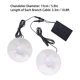 thumbnail image 5 of Lámpara colgante solar Lámpara colgante LED Lámpara colgante de doble cabeza para cocina Pasillo Comedor Dormitorio, 5 of 8