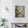 thumbnail image 3 of Nawypu  Graceful Birds on Plum Blossom Trees Canvas Wall Art - Giclee Floral Prints for Living Room &amp; Bedroom Decor Vertical Artwork, 3 of 4