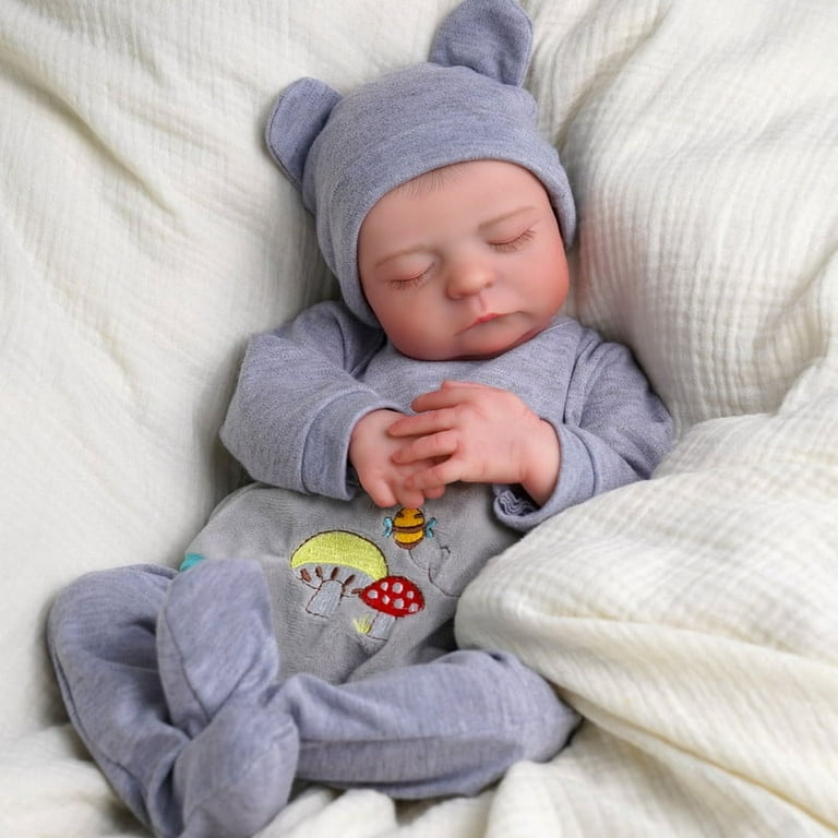 RSG 20 inches Lifelike Reborn Baby Dolls Boy Full Silicone