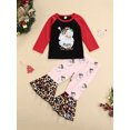 thumbnail image 3 of Kmbangi Baby Christmas Outfits Set, Santa Claus Print, 3 of 9