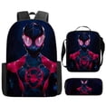 thumbnail image 1 of Spider Man Satchel Suit, Spider Man Satchel Set Of 3, Girl Boy Including Pencil Box And Lunch Bag-Jinjin, 1 of 3