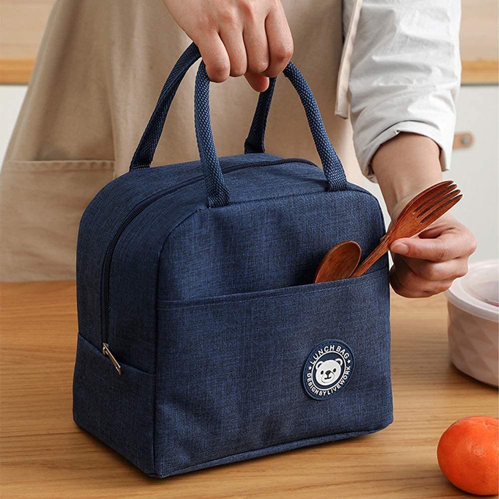 Seenda Lunch Bag Thermostatic Bag Women Tote Bag Insulated Lunch Box