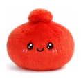 thumbnail image 2 of CaiYueKe Steamed Bun Plush Keychain Squishy Stress Relief Toy Cute Kawaii Bao Soft Fidget Sensory Food Themed Anxiety Gift Accessory Squeeze Velvet Velvety, 2 of 5