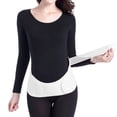 thumbnail image 3 of Cheers.US Pregnancy Maternity Support Belt Pelvic Back Belly Brace Band Adjustable Breathable Solid Color Reduce Waist Pressure  Waist Support Belt for Women, 3 of 5