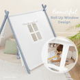 thumbnail image 5 of Comfy Cubs Kids Play Tent - Indoor Kids Tent - 100% Cotton Canvas, - Safe & Portable (Pacific Blue), 5 of 7